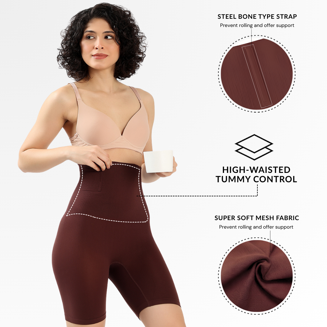 High Waist Tummy Shaper Shorts