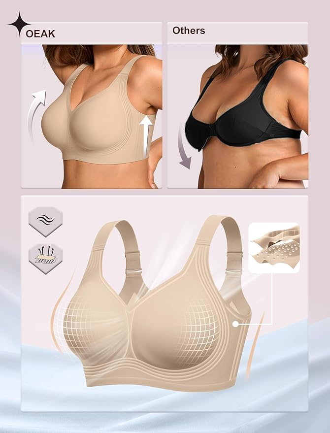 Shaper Peach LiftMax Seamless Lightly Padded Bra