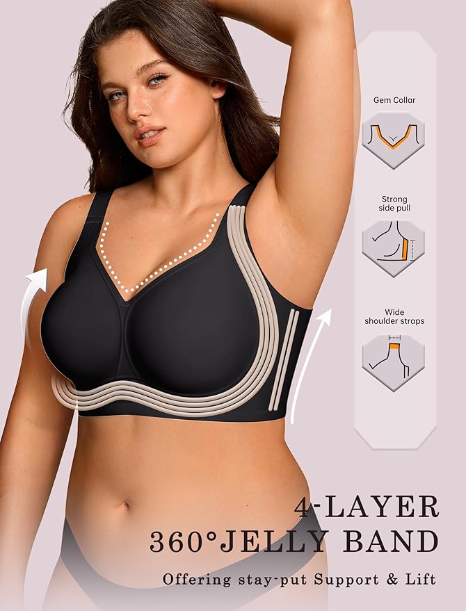 Shaper Peach LiftMax Seamless Lightly Padded Bra