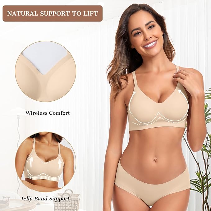 Shaper Peach Airlift Seamless Lightly Padded Bra