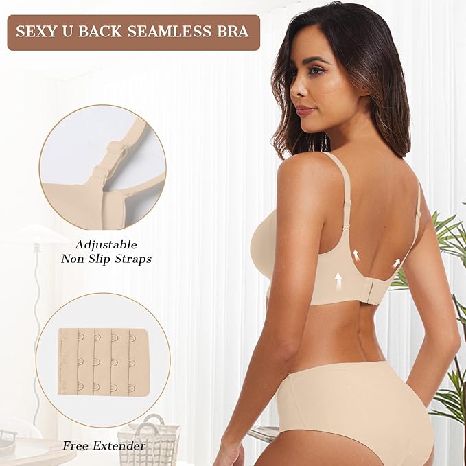 Shaper Peach Airlift Seamless Lightly Padded Bra