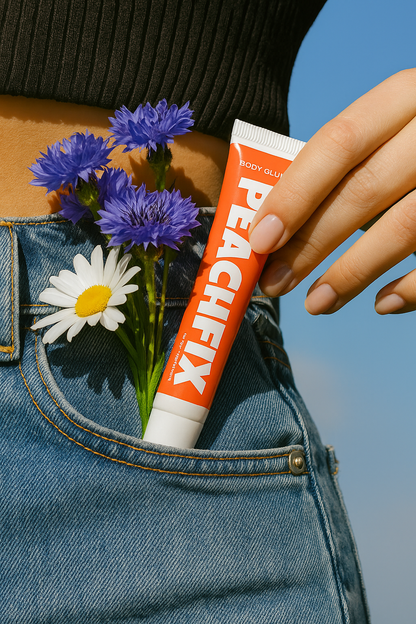 [New-Packing] PeachFix Body Glue – Sweat-Proof, No-Slip Hold (20ML)