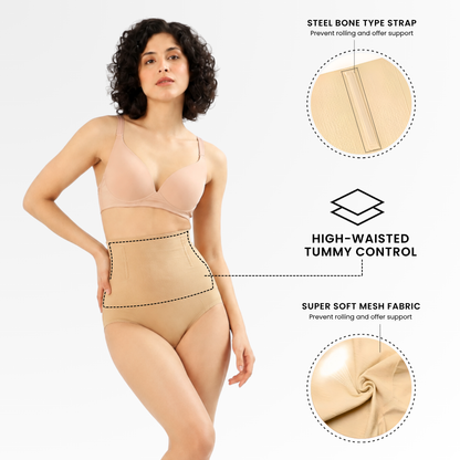 Shaper Peach High Waist Shapewear Brief