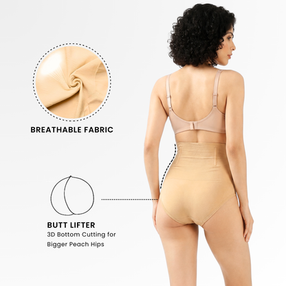 Shaper Peach High Waist Shapewear Brief