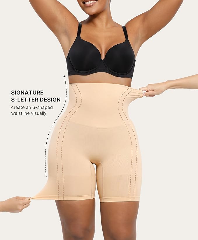 High Waist Tummy Shaper Shorts