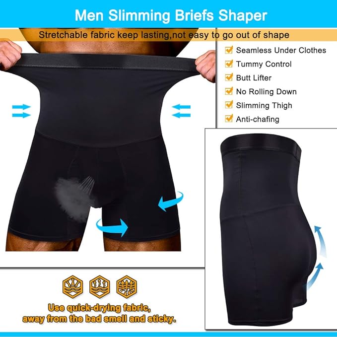Super Stretchable Premium Men's Body Shaper – Shaper peach
