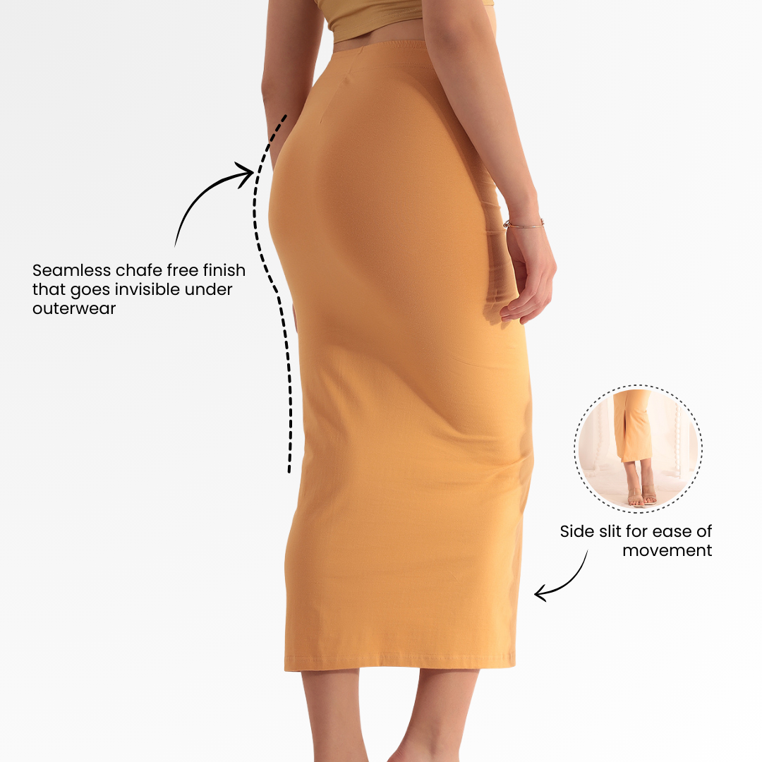 Shaper Peach Saree Shaper