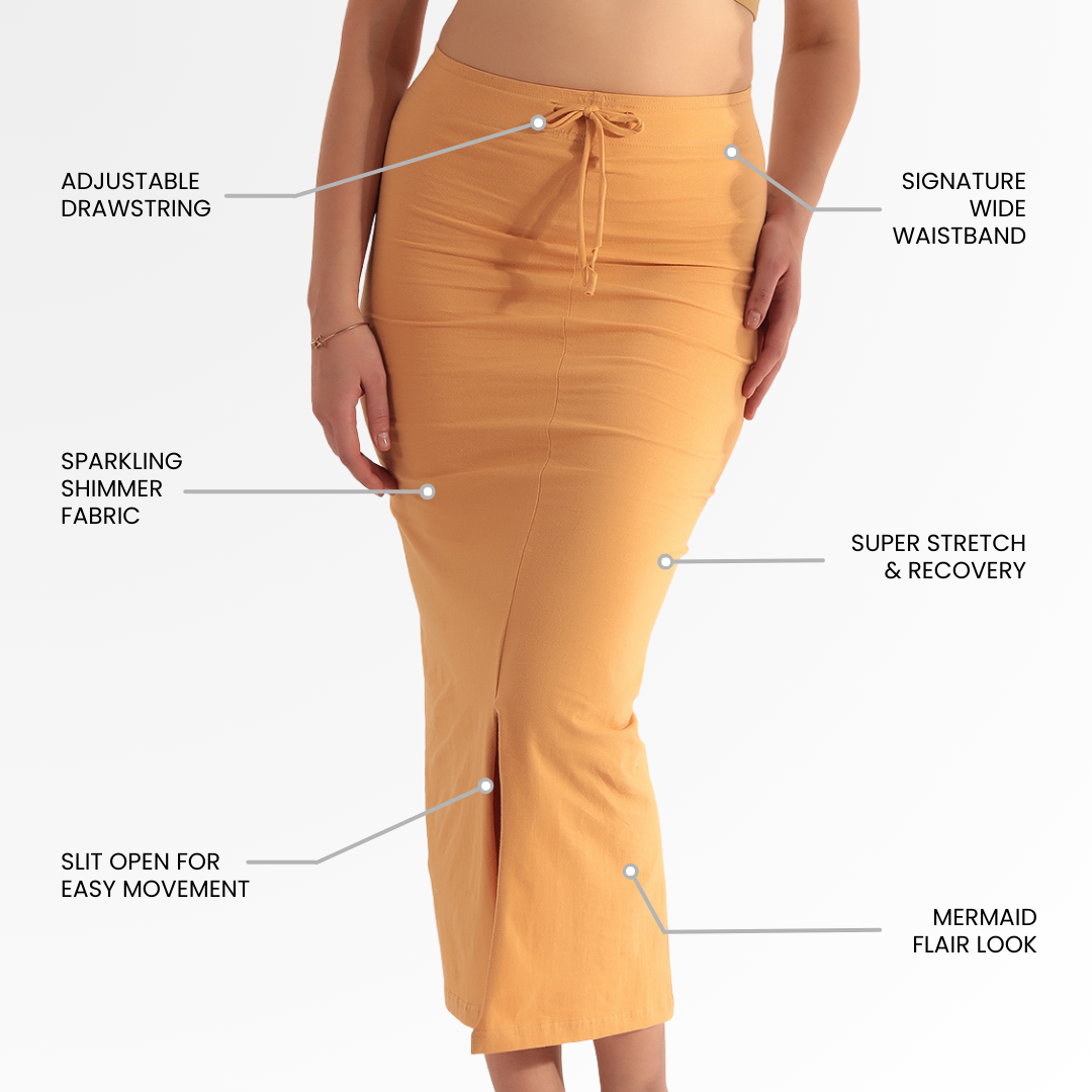 Shaper Peach Saree Shaper