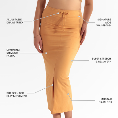 Shaper Peach Saree Shaper